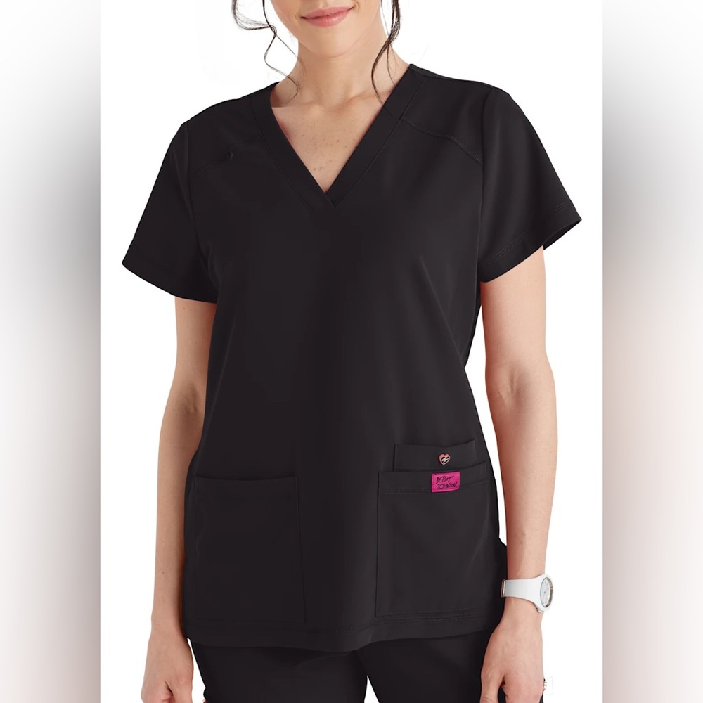 Freesia V-Neck Scrub Top